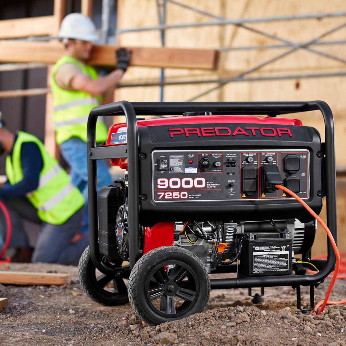 9000 Watt Gas-Powered Portable Generator V26186