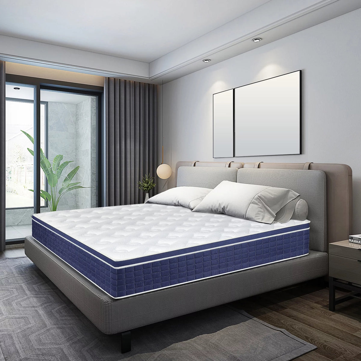 14 inch Hybrid Queen Mattress E9725