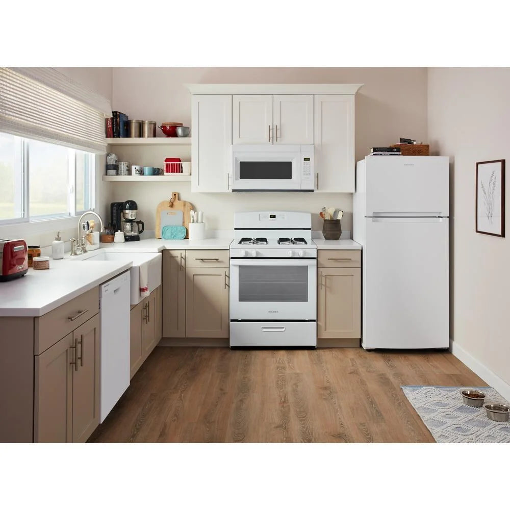 White Freestanding 30 Electric Range F495