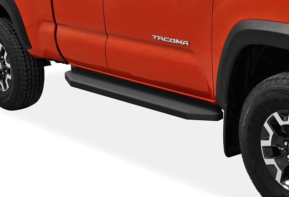 6-inch Black Aluminum Running Boards Side Steps Q4544