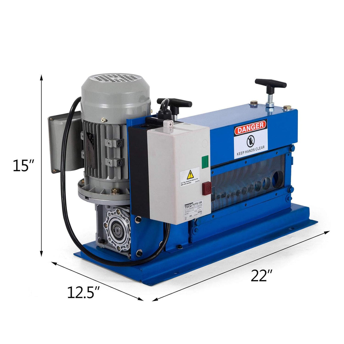 Portable Powered Wire Stripper Machine 11 Channels 10 Blades M4083