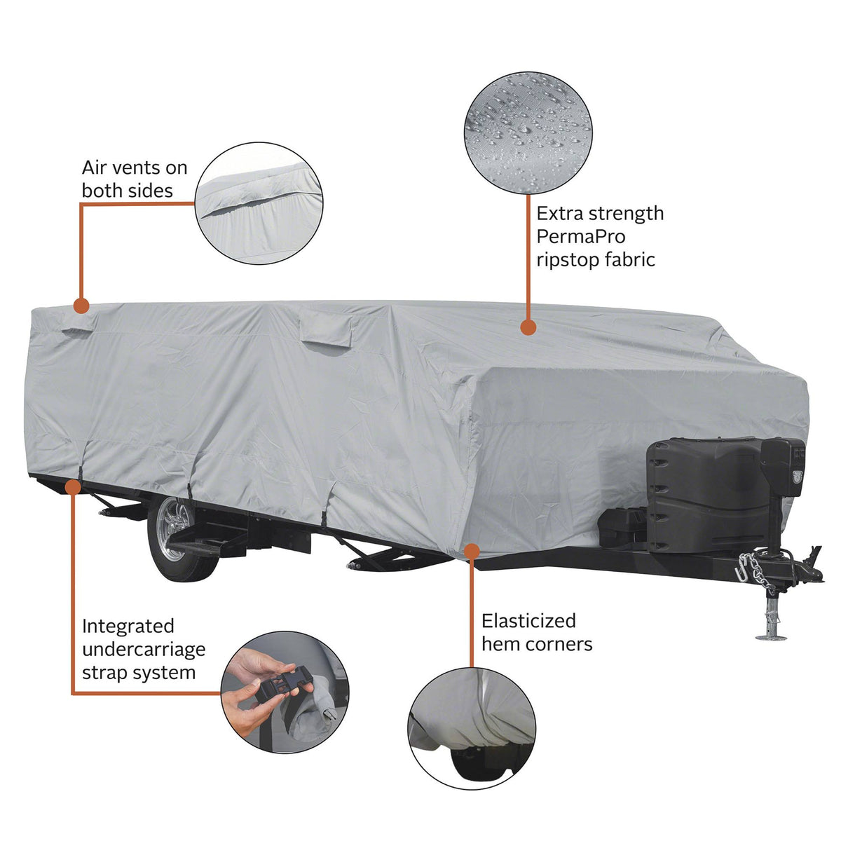 Folding Camper Cover 14ft-16ft B581826