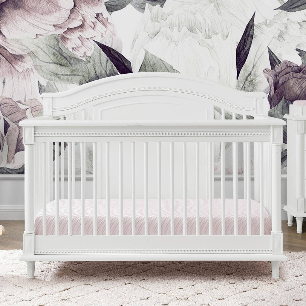 6-in-1 Convertible Crib with Toddler Rail L8523