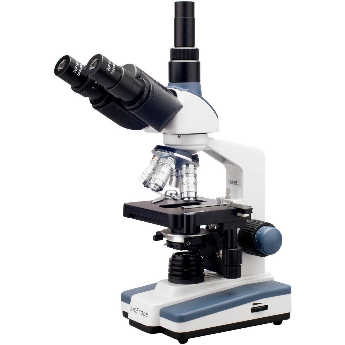 40X-1600X LED Trinocular Compound Microscope P8399