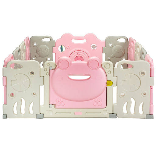14 Panel Baby Playpen E475966