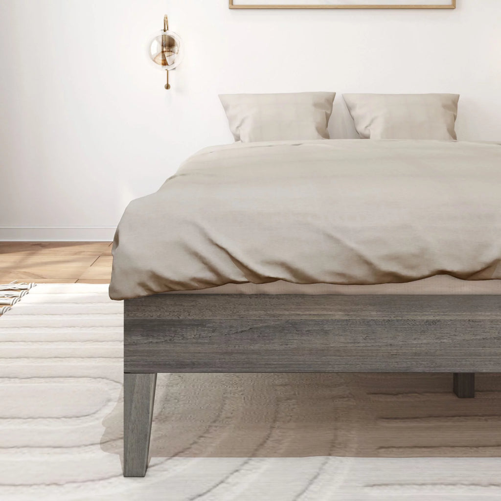 Queen Solid Wood Platform Bed Frame F9263