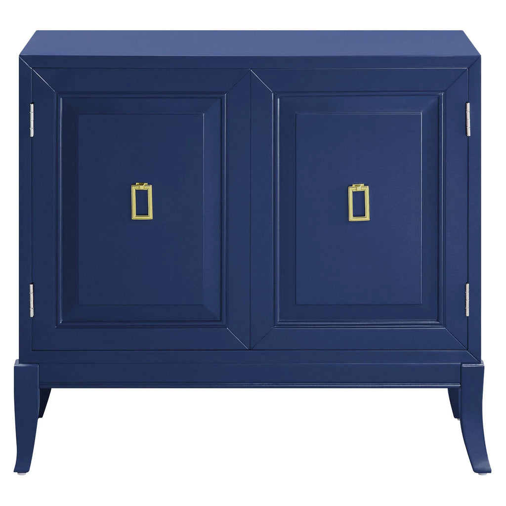 Blue Console Table with Door T685137