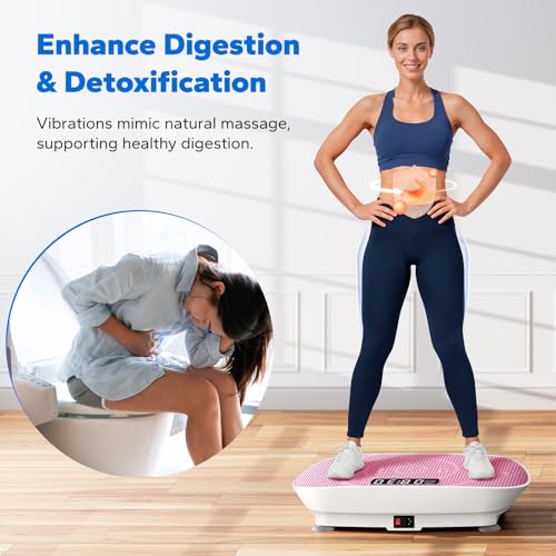 Vibration Plate Exercise Machine with LED Display S253