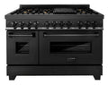 48 in. Gas Burner Electric Oven Range with Brass Burners Z171