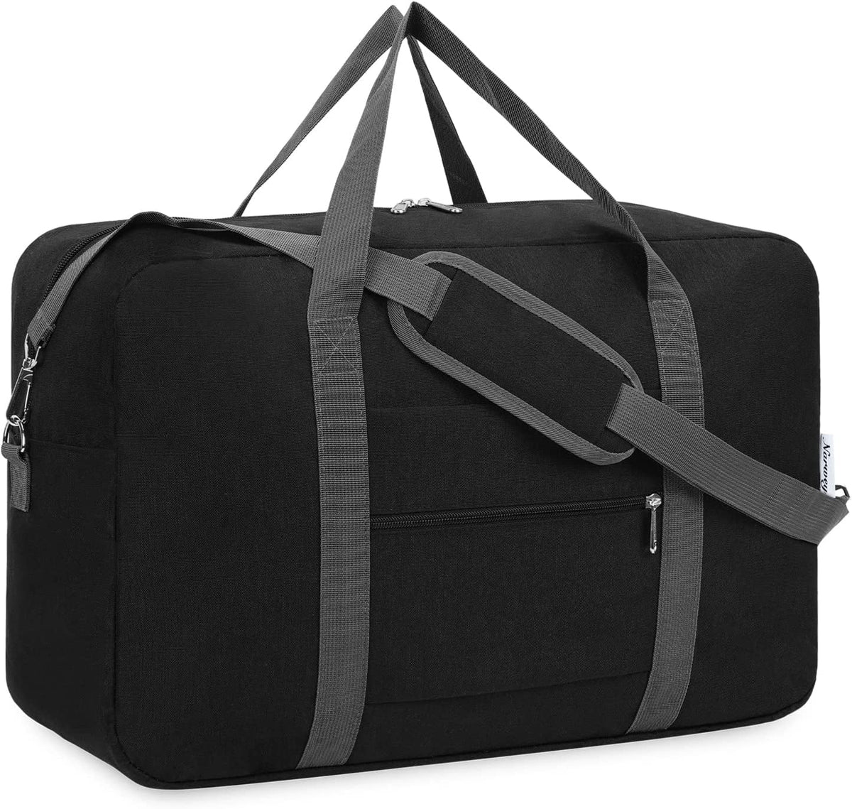 18x14x8 Duffel Bag with Shoulder Strap, Black M479942