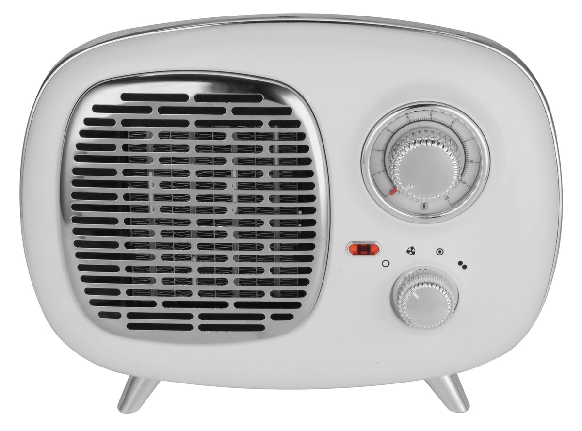 White Retro Heater 1500W V823409