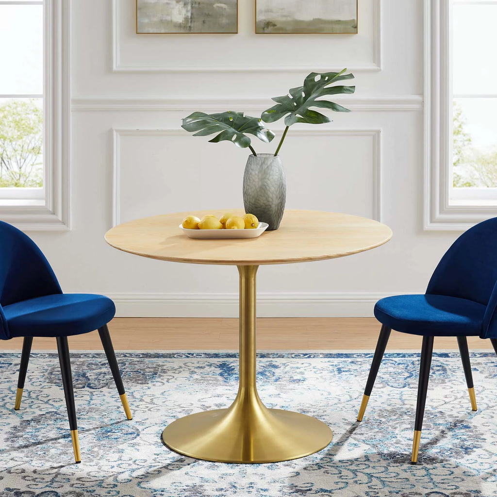 Round Wood Dining Table H731116