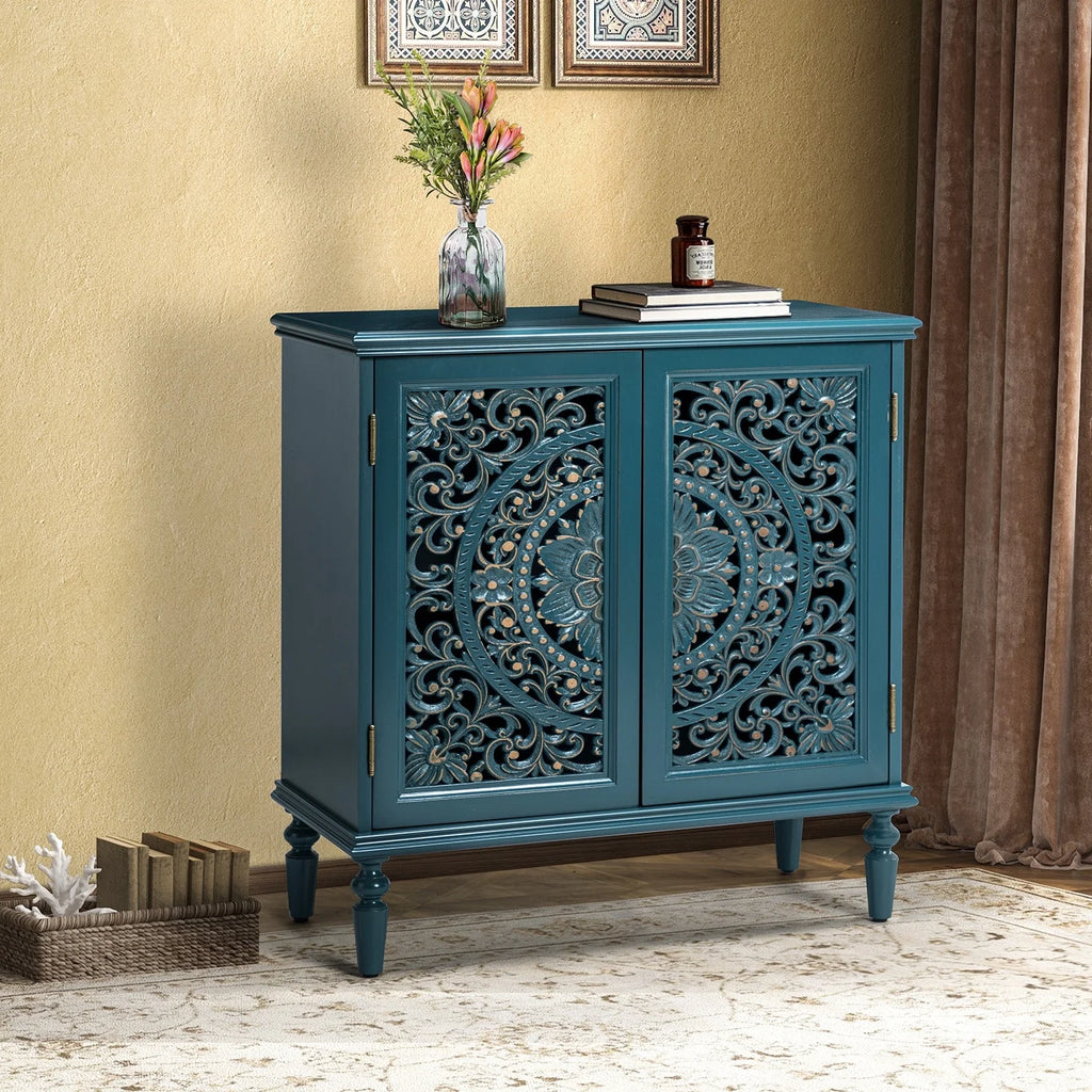 32" Tall 2-Door Accent Cabinet B10382
