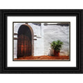 Black Ornate Wood Framed Art Print T464173