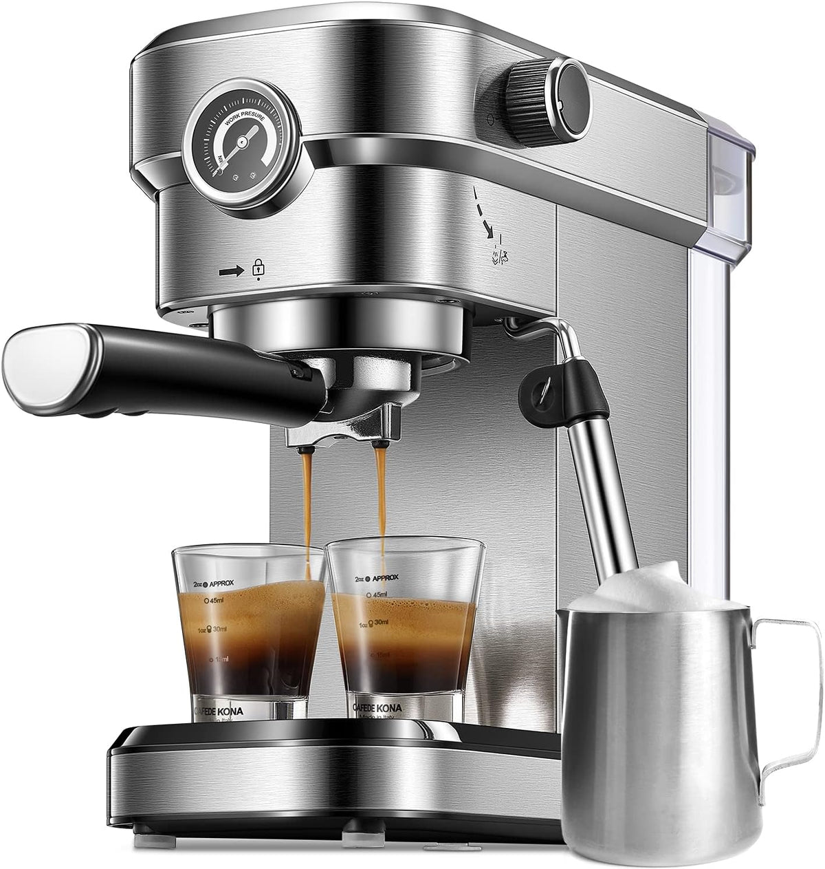15 Bar Espresso Machine with Milk Frother P276