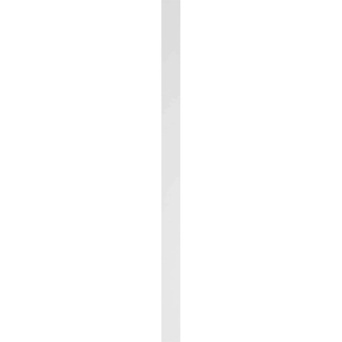 Flat Panel PVC Pilaster with Decorative Capital & Base (Pair) S887