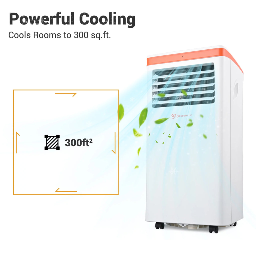10,000 BTU 4-in-1 Portable Air Conditioner Dehumidifier Y938