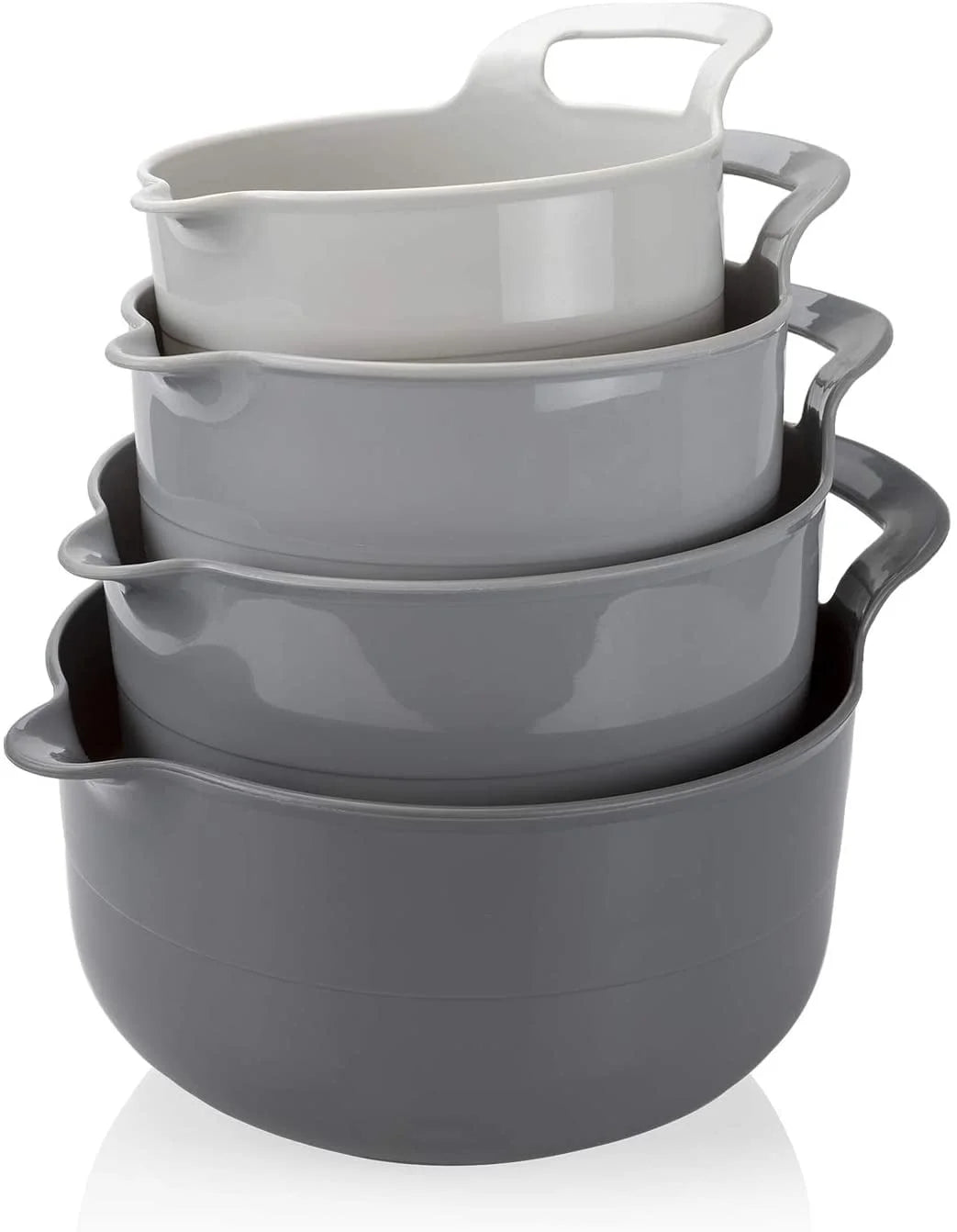 4 Piece Nesting Plastic Mixing Bowl Set M973404
