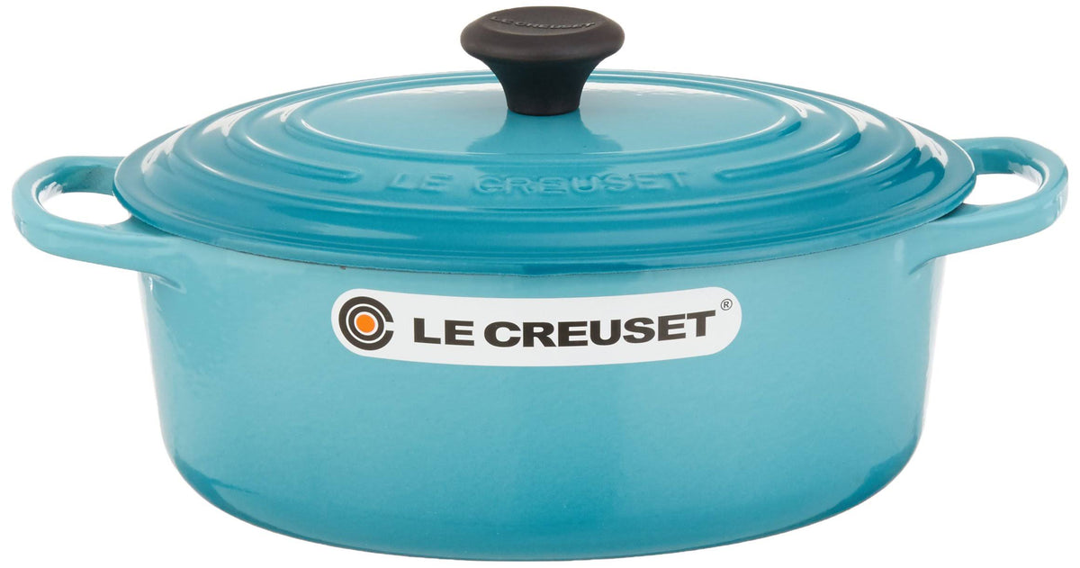 2.75-Quart Cast Iron Oval Dutch Oven T746