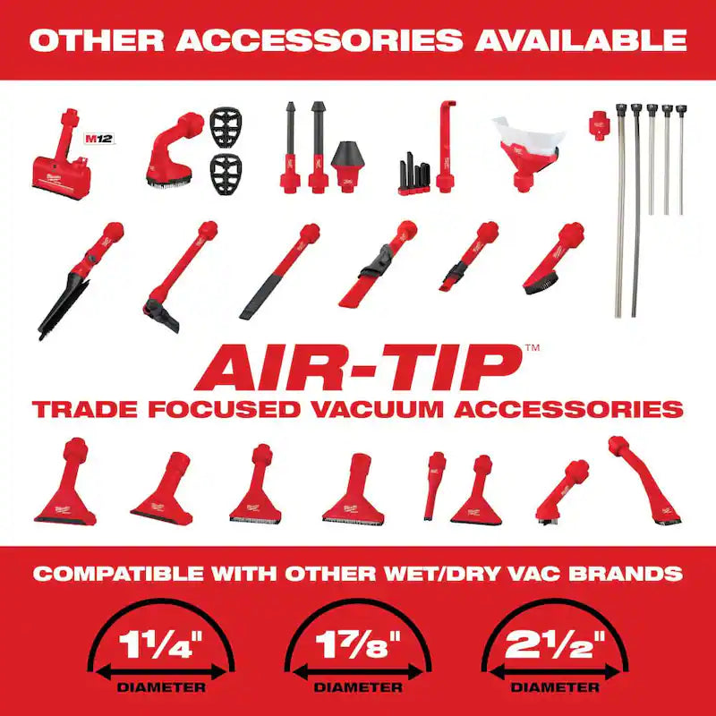 18-Volt Cordless Wet/Dry Vacuum with Utility Nozzle Kit Y964