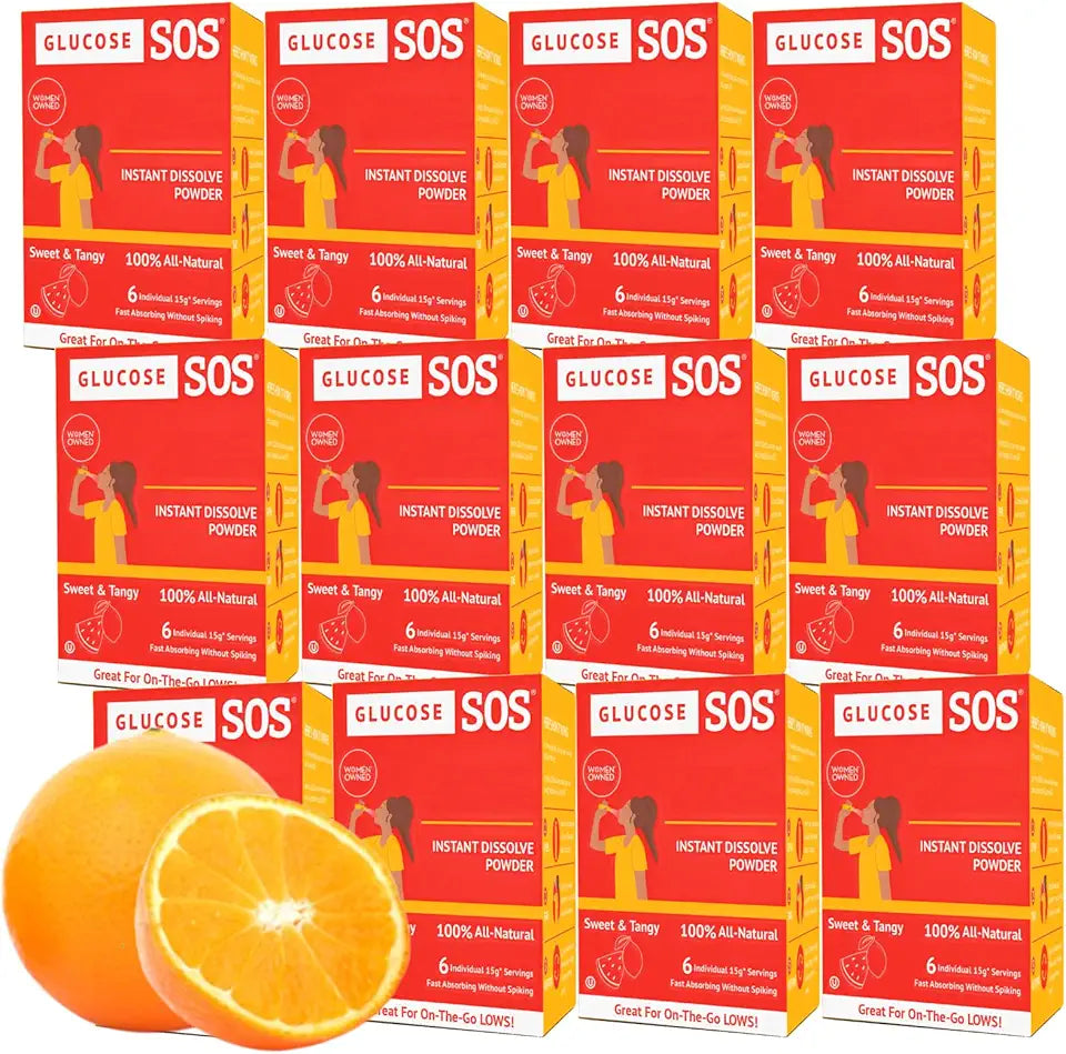 Glucose Powder Packets with Natural Dextrose, 72 Servings P3405