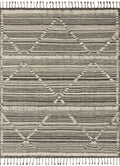 Ivory Charcoal 9'6 x 13'6 Rug F7061
