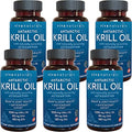 Krill Oil 1250 mg Omega 3 EPA DHA Astaxanthin 6 Pack W3775