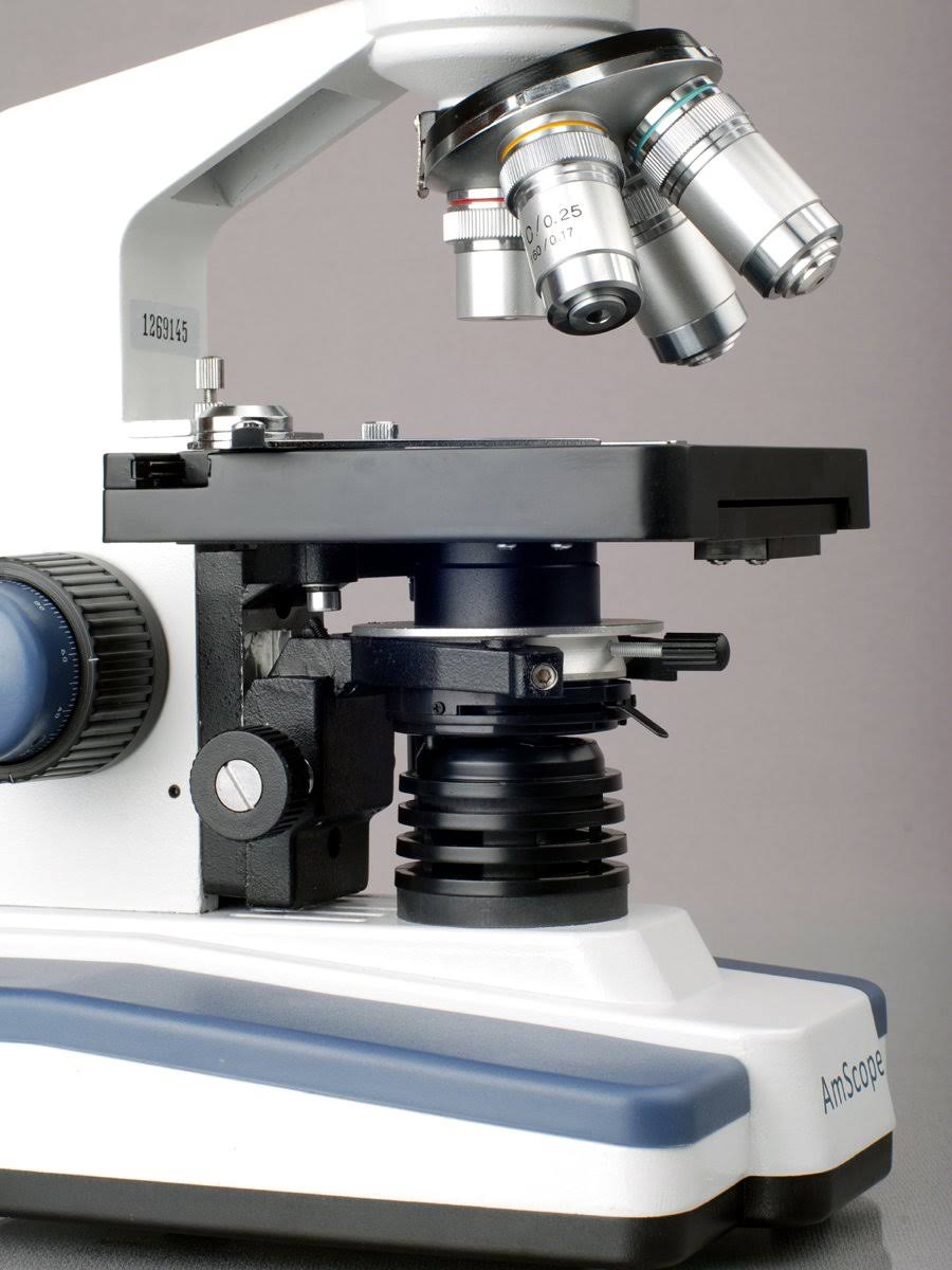 40X-1600X LED Trinocular Compound Microscope P8399
