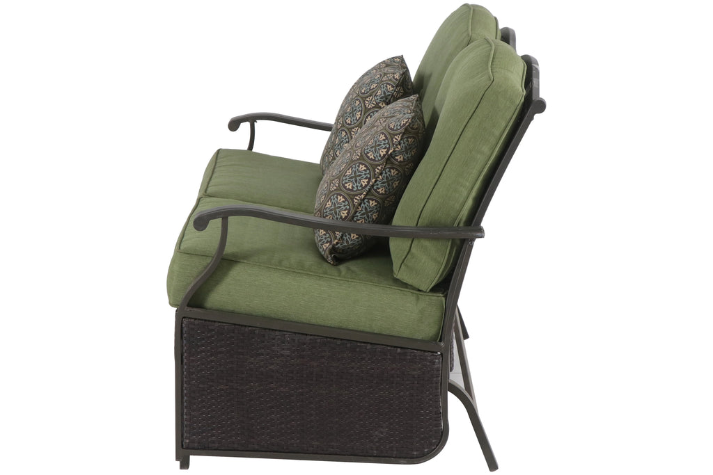 Steel Outdoor Glider Loveseat U523696