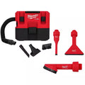 Cordless Wet/Dry Vacuum with 3-Piece Crevice, Nozzle and Brush Kit Q395