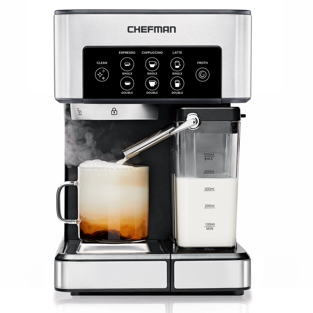 6-in-1 Espresso Machine with Milk Frother S5844