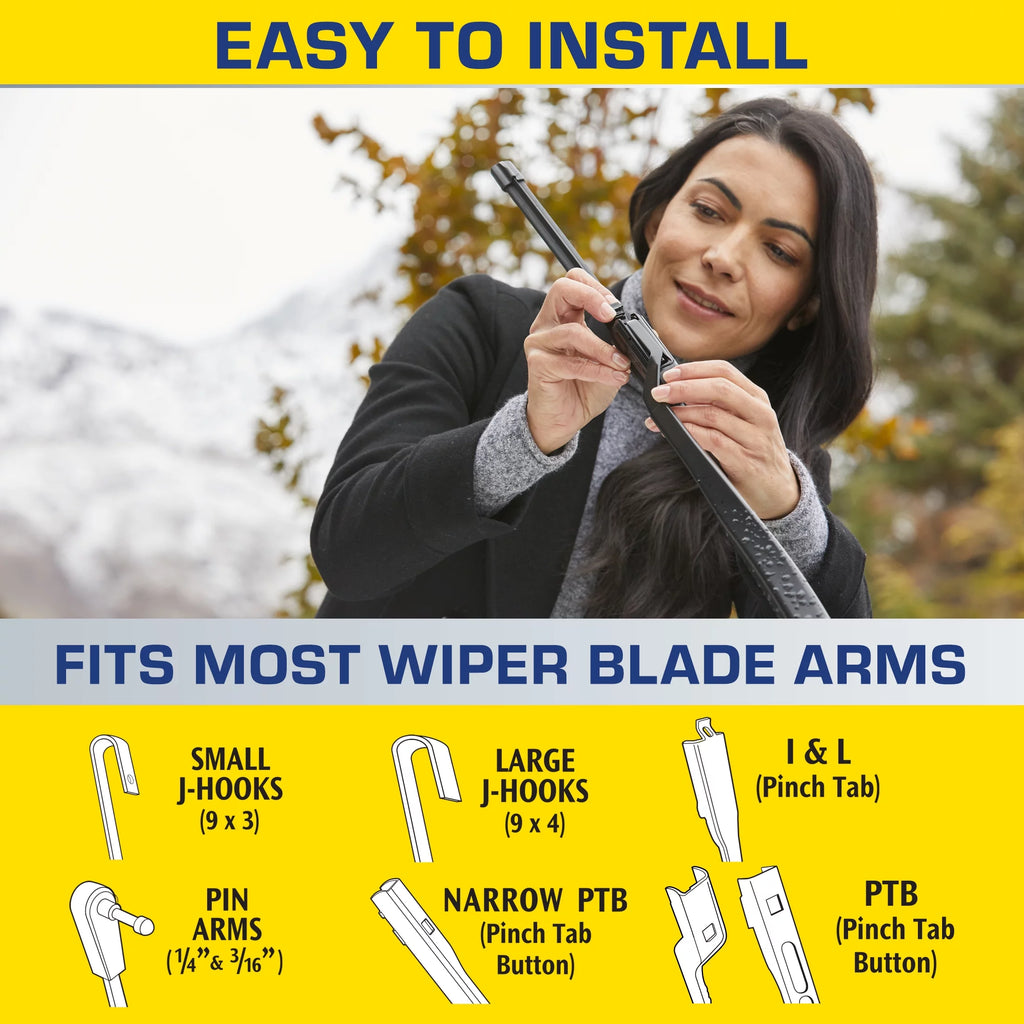 22 2-in-1 Windshield Wiper Blade C92322