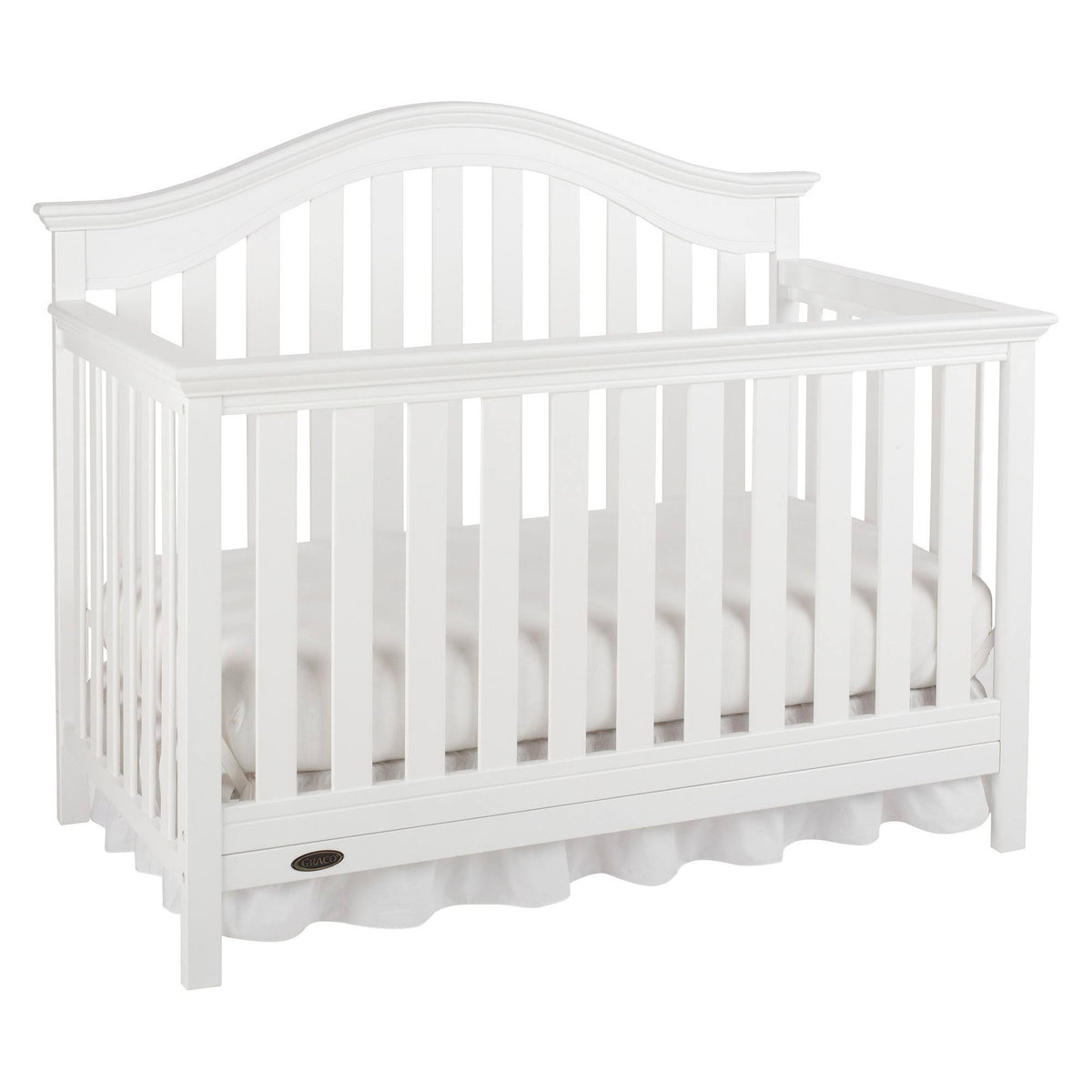 White 4 in 1 Convertible Crib G489