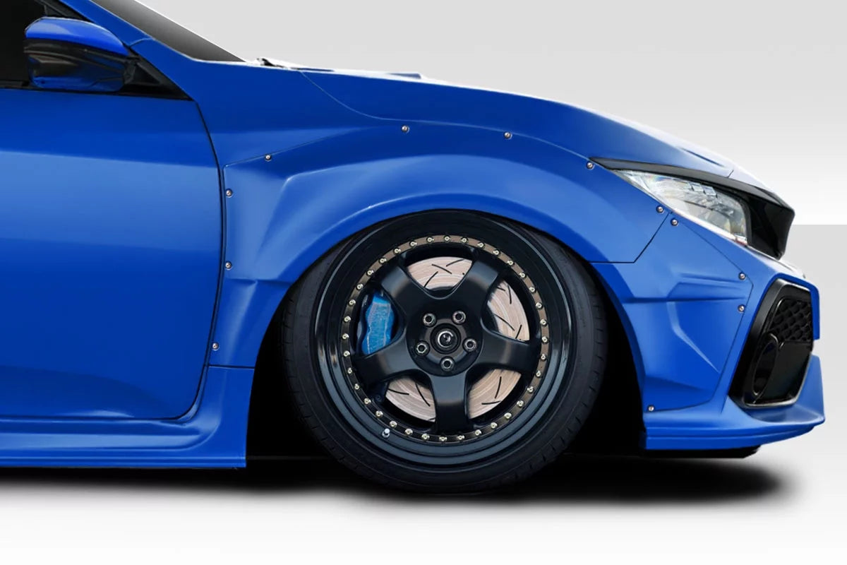 Honda Civic Front Fender Flares 4 Pieces R87401