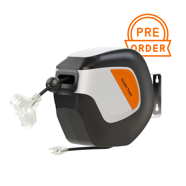Retractable Extension Cord Reel 50ft 12AWG R690657