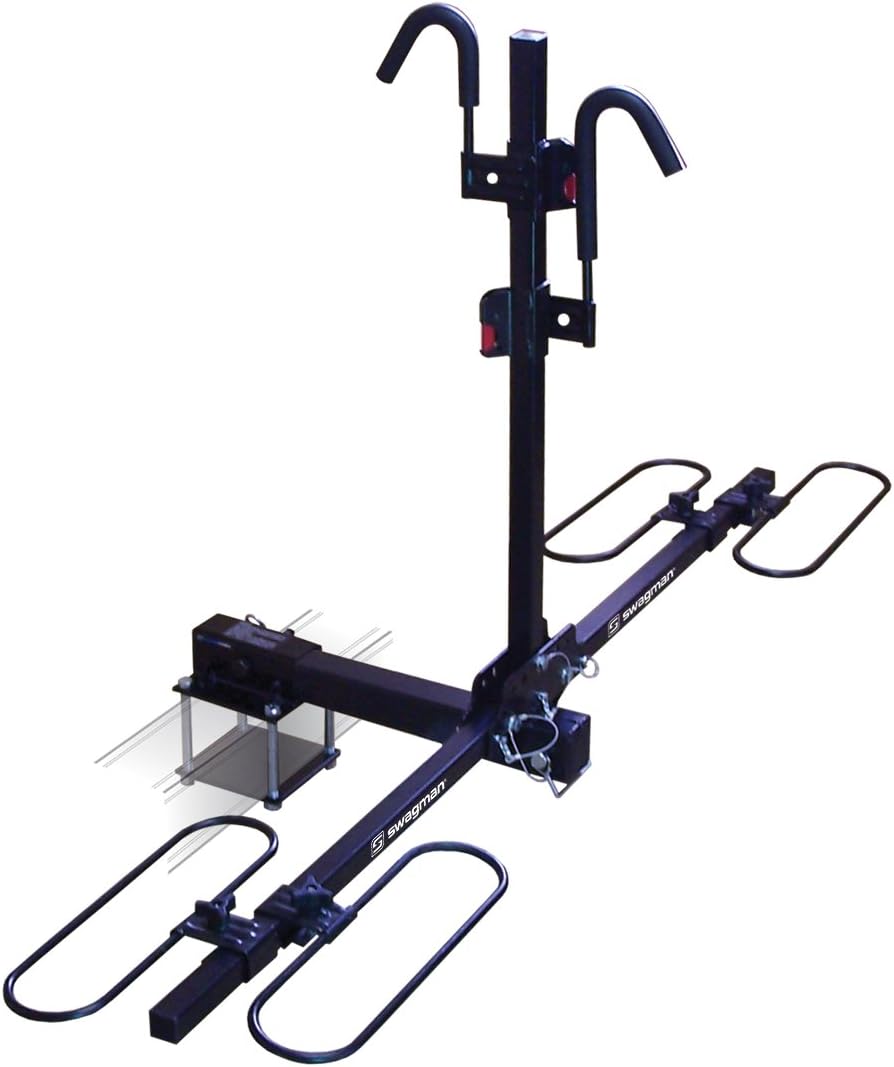 Black Hitch Mount Bike Rack R516