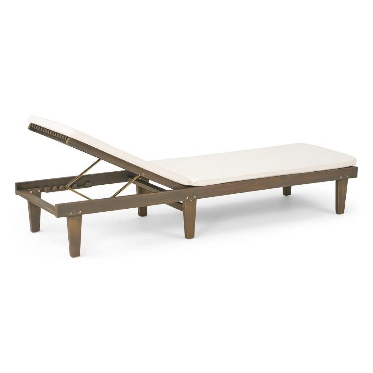 Acacia Wood Chaise Lounge Y701