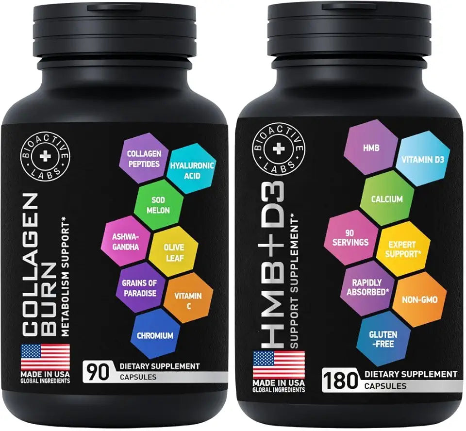 Multi Collagen Burn and HMB D3 Supplement W239