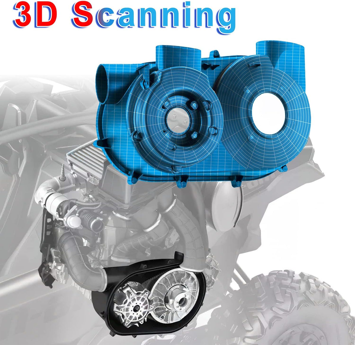 Clutch Cover Compatible with Can Am X3 Z7430