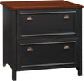 Antique White 2 Drawer Lateral File Cabinet Y945429