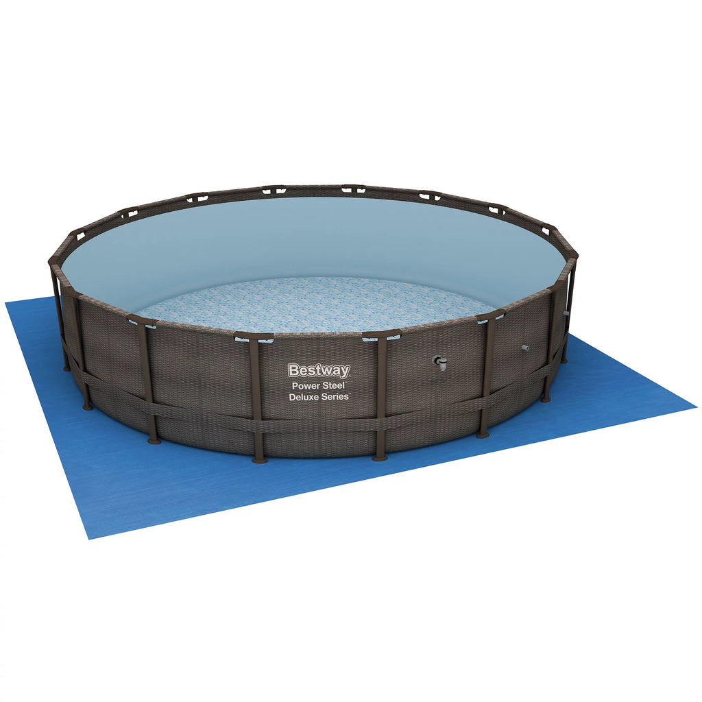 14' x 42 Round Above Ground Swimming Pool Set U775578