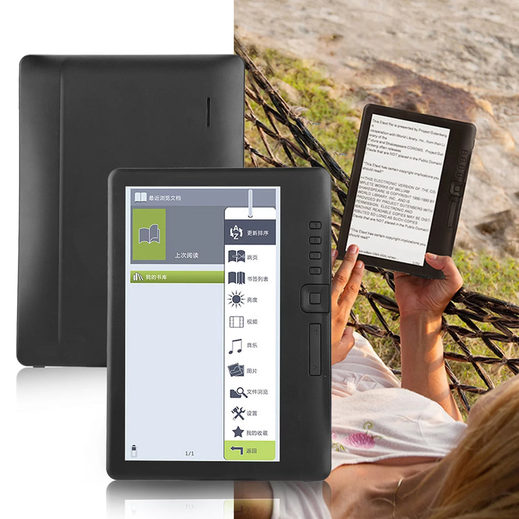 Portable 7inch E-book Reader Colorful Screen Q3354