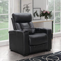 Black Power Reclining Theater Chair B5968