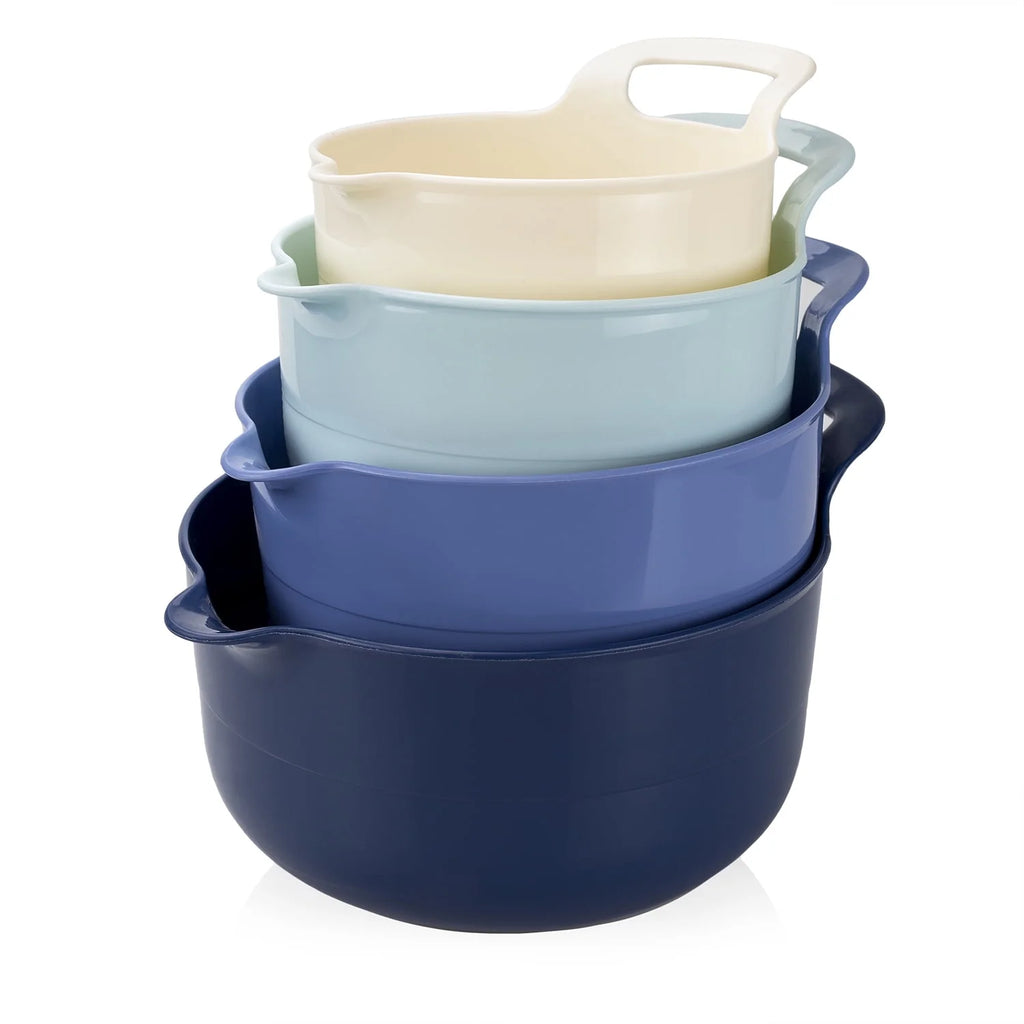 4 Piece Nesting Plastic Mixing Bowl Set M973404