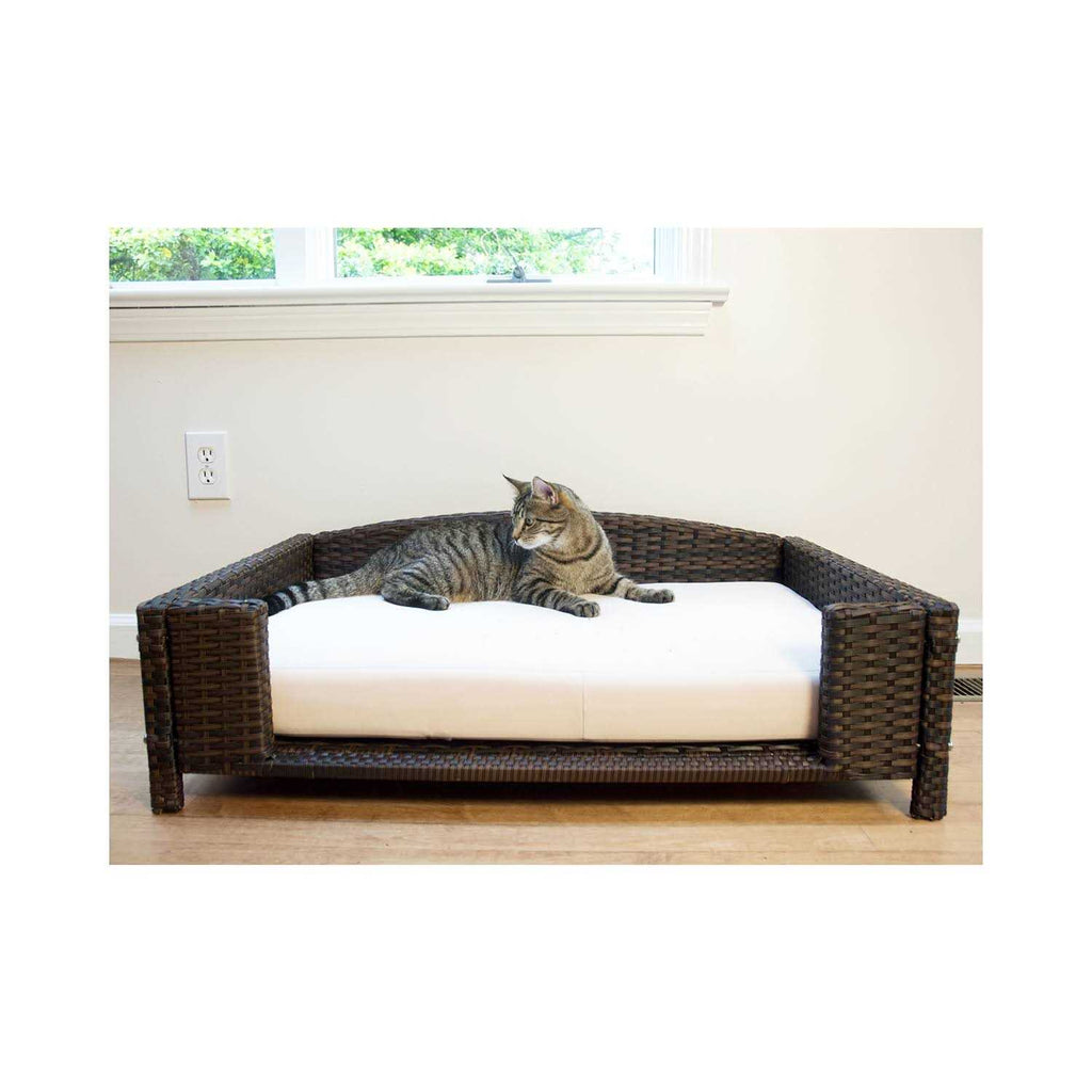 Rattan Rectangular Pet Sofa Y35108