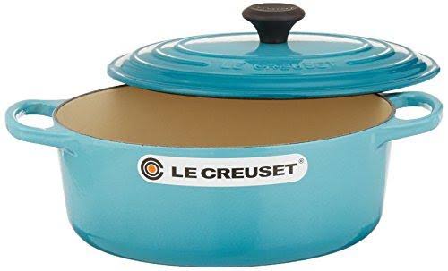 2.75-Quart Cast Iron Oval Dutch Oven T746