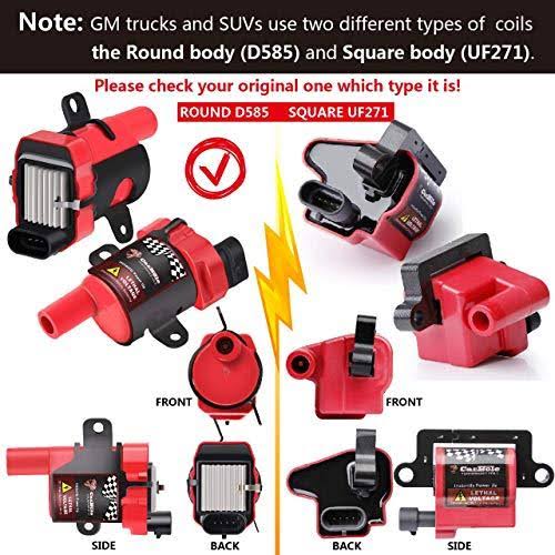 8 Pack Ignition Coil and 8mm Spark Plug Wires Set R904831