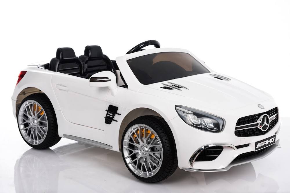 12V Kids Ride on Car Electric White with Remote O60662