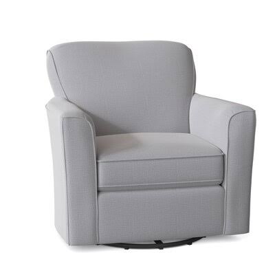 Wide Swivel Armchair Dove Gray O978
