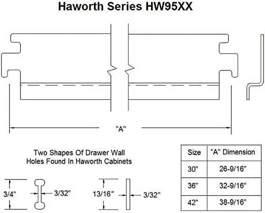 Lateral File for 36" Wide File Cabinet (4-Pack) C2310